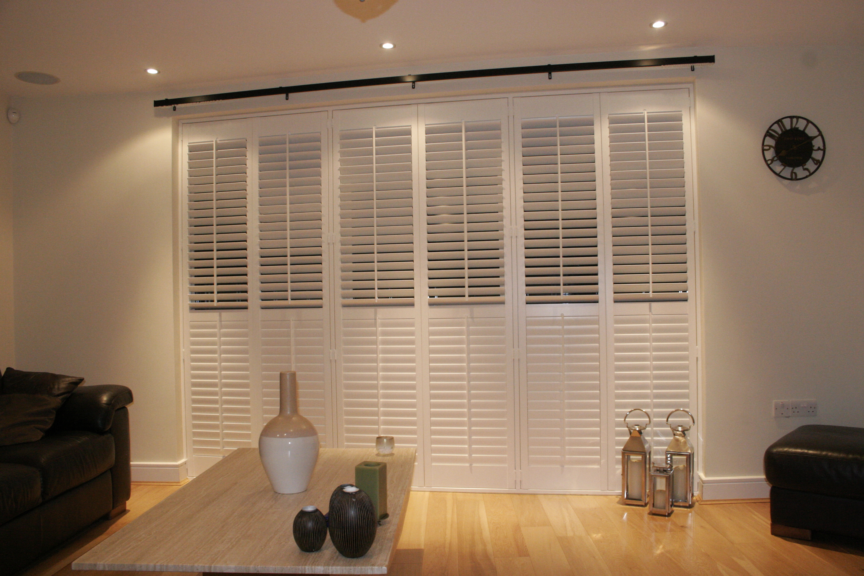 White shutters fitted in Hoddesdon  - Plantation shutters -  Carolina Blinds