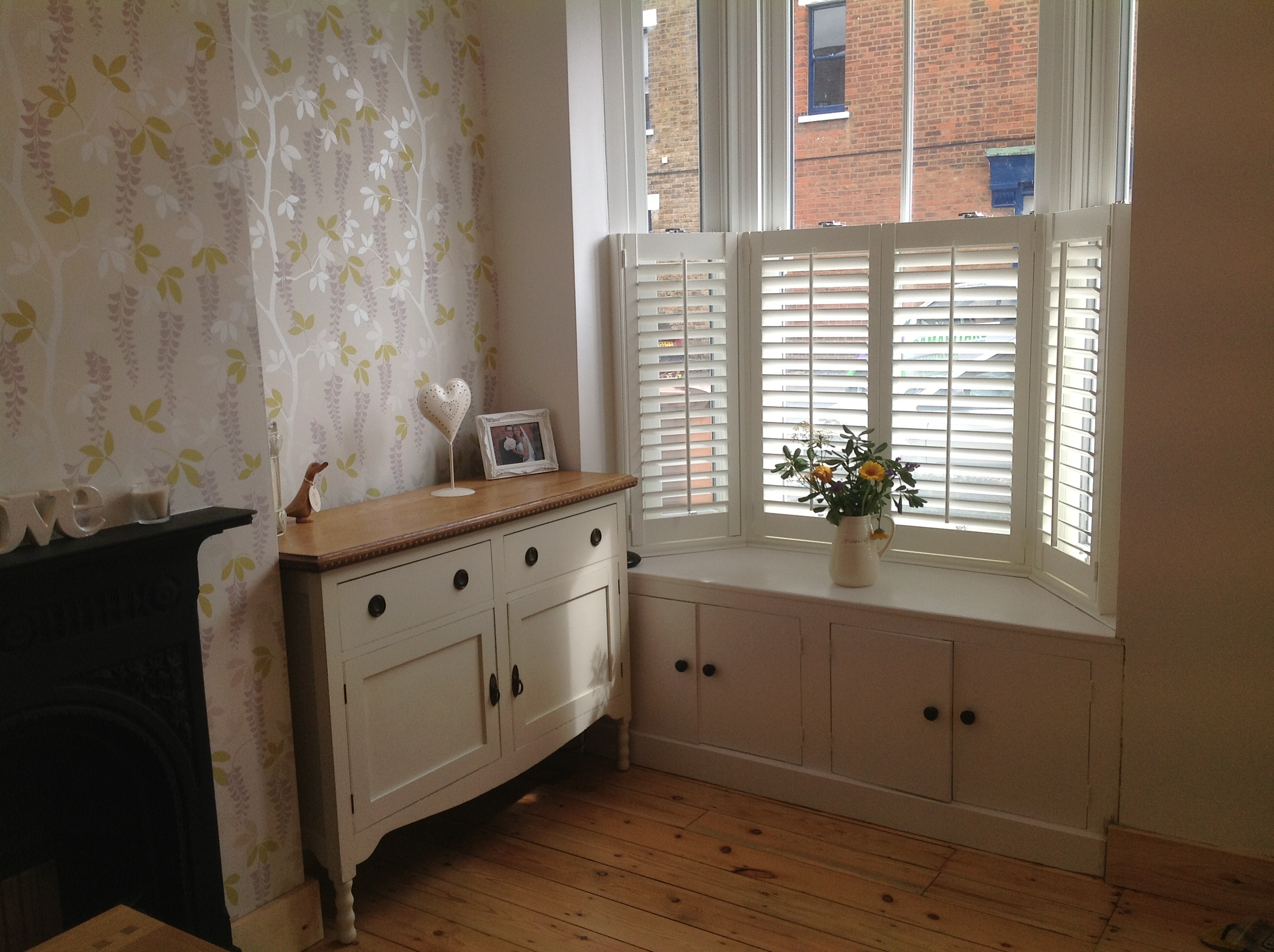 Cafe Style Shutters  - Plantation shutters -  Carolina Blinds