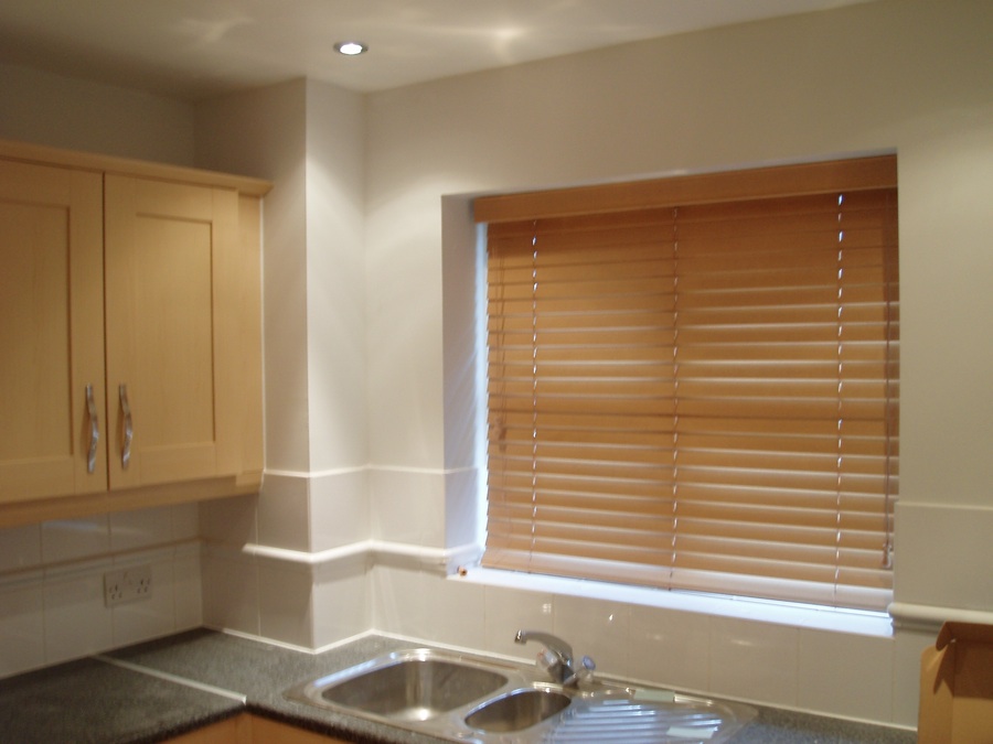 50mm Wooden venetian fitted in Broxbourne  - Venetian and wooden blinds -  Carolina Blinds