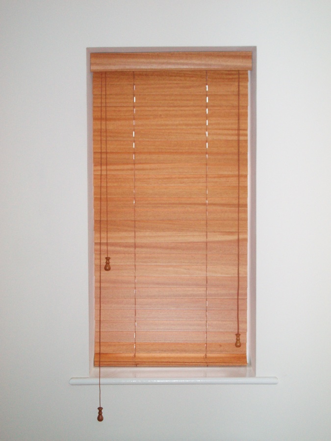 Light oak 50mm wooden venetian, Elsenham  - Venetian and wooden blinds -  Carolina Blinds