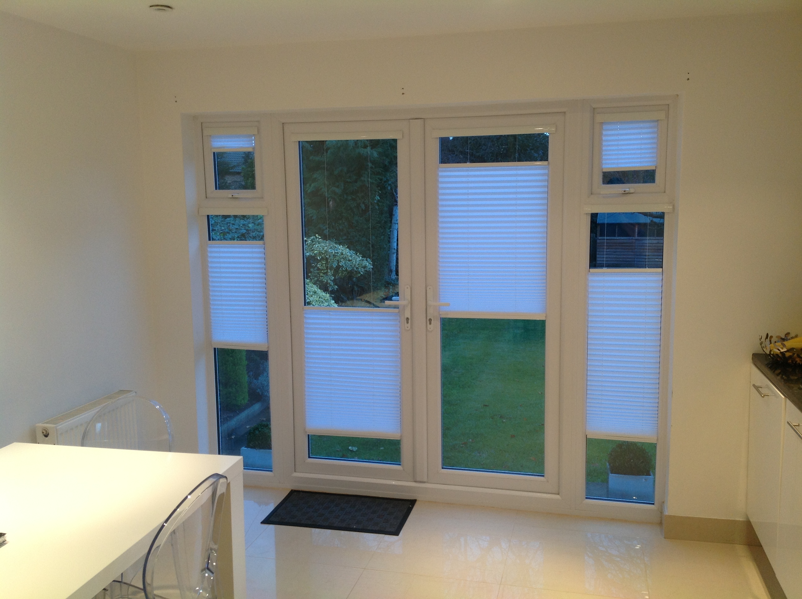 Multi Zone blinds looking amazing  - Pleated blinds -  Carolina Blinds